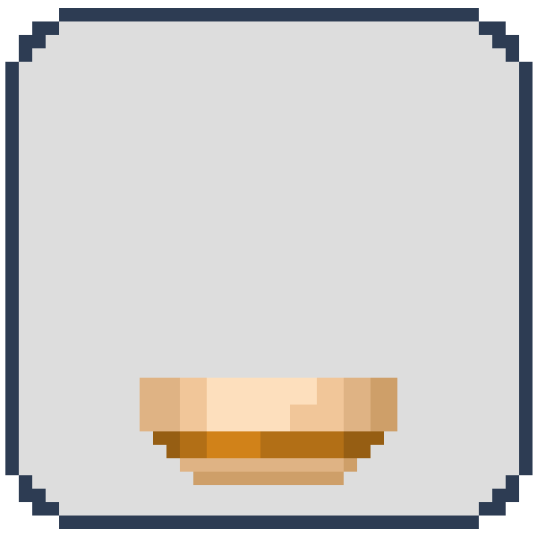 Sprouting pixel-art plant